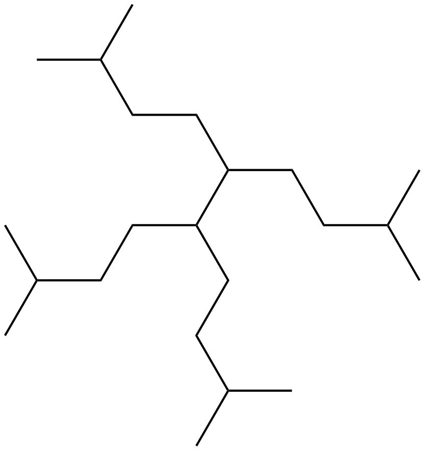 Image of 2,9-dimethyl-5,6-bis(3-methylbutyl)decane