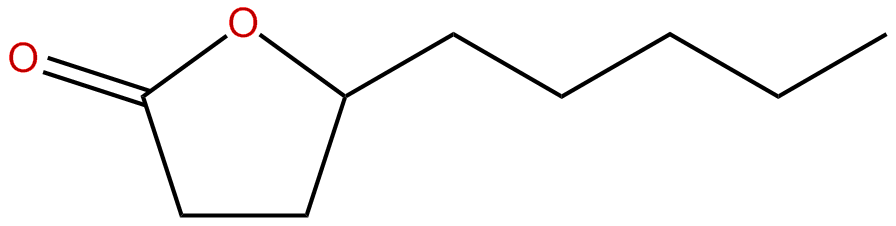 Image of 2(3H)-furanone, dihydro-5-pentyl-