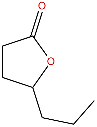 Image of 2(3H)-furanone, dihydro-5-propyl-
