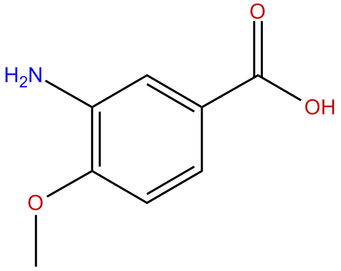 Image of 3-amino-4-methoxybenzoic acid