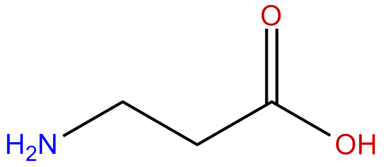 Image of 3-aminopropanoic acid