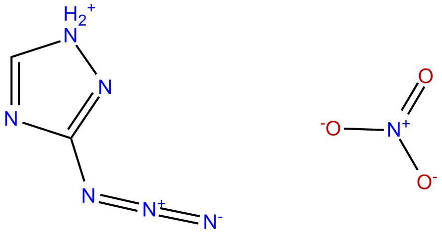 Image of 3-azido-1,2,4-triazolium nitrate