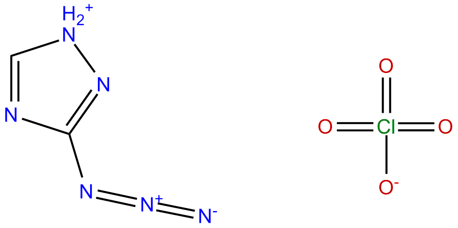 Image of 3-azido-1,2,4-triazolium perchlorate