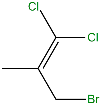 Image of 3-bromo-1,1-dichloro-2-methyl-1-propene