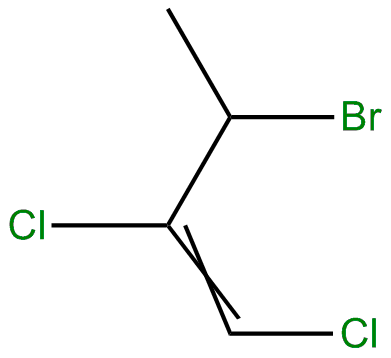 Image of 3-bromo-1,2-dichloro-1-butene