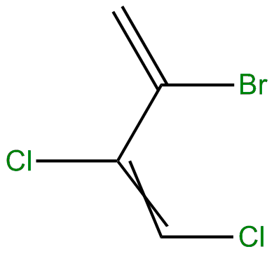 Image of 3-bromo-1,2-dichloro-1,3-butadiene