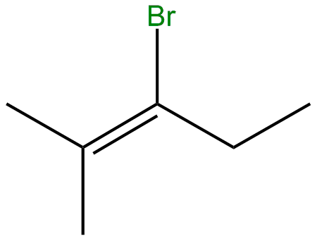 Image of 3-bromo-2-methyl-2-pentene