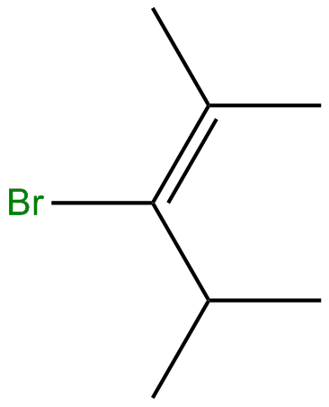 Image of 3-bromo-2,4-dimethyl-2-pentene