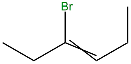 Image of 3-bromo-3-hexene