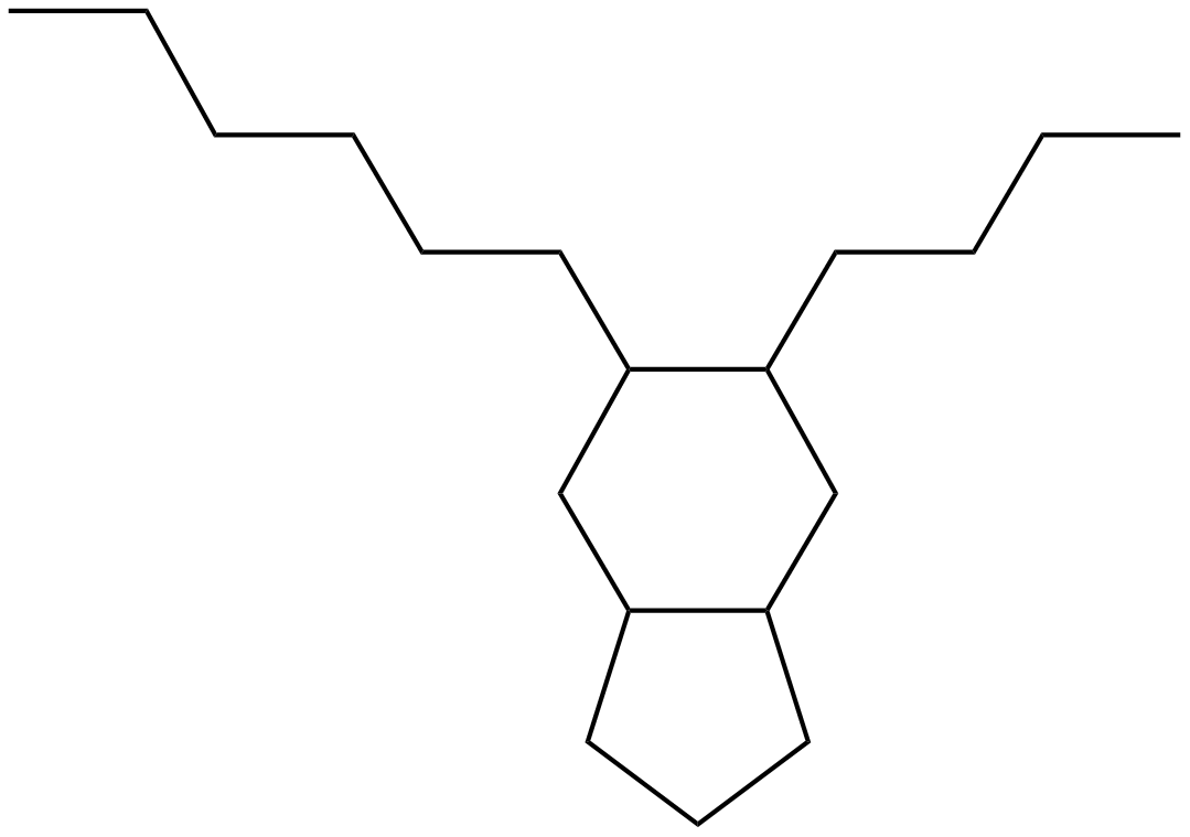 Image of 3-butyl-4-hexylbicyclo[4.3.0]nonane
