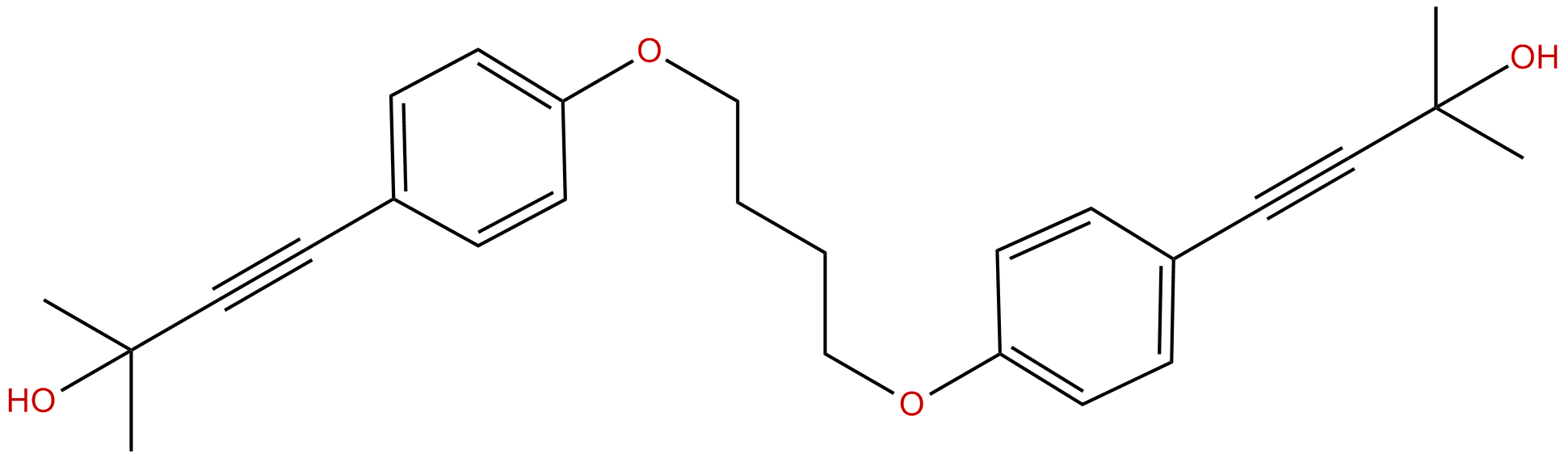 Image of 3-Butyn-2-ol, 4,4'-[1,4-butanediylbis(oxy-4,1-phenylene)]bis*2-methyl-