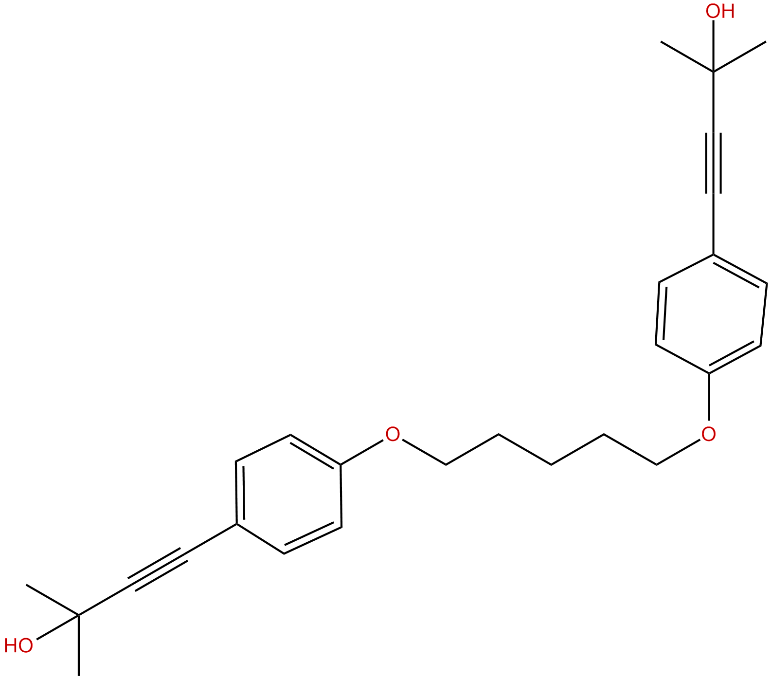 Image of 3-Butyn-2-ol, 4,4'-[1,5-pentanediylbis(oxy-4,1-phenylene)]bis*2-methyl-