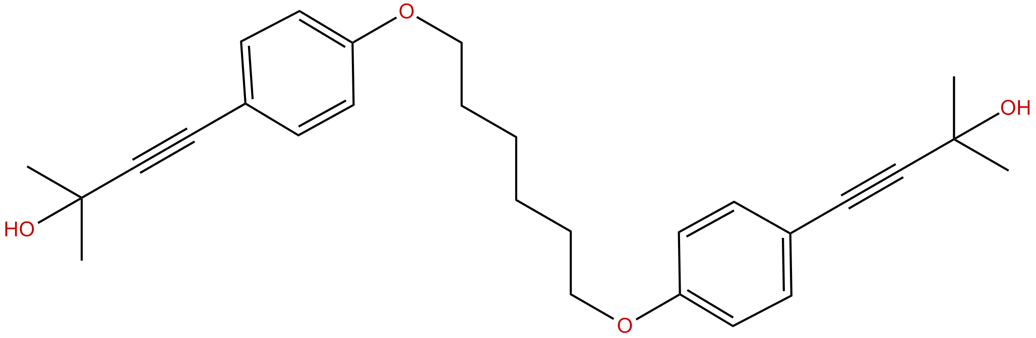 Image of 3-Butyn-2-ol, 4,4'-[1,6-hexanediylbis(oxy-4,1-phenylene)]bis*2-methyl-