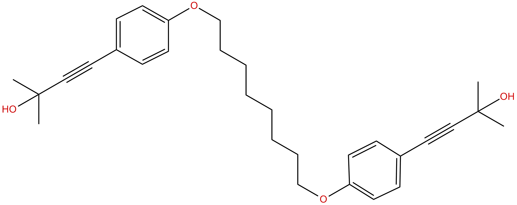 Image of 3-Butyn-2-ol, 4,4'-[1,8-octanediylbis(oxy-4,1-phenylene)]bis*2-methyl-