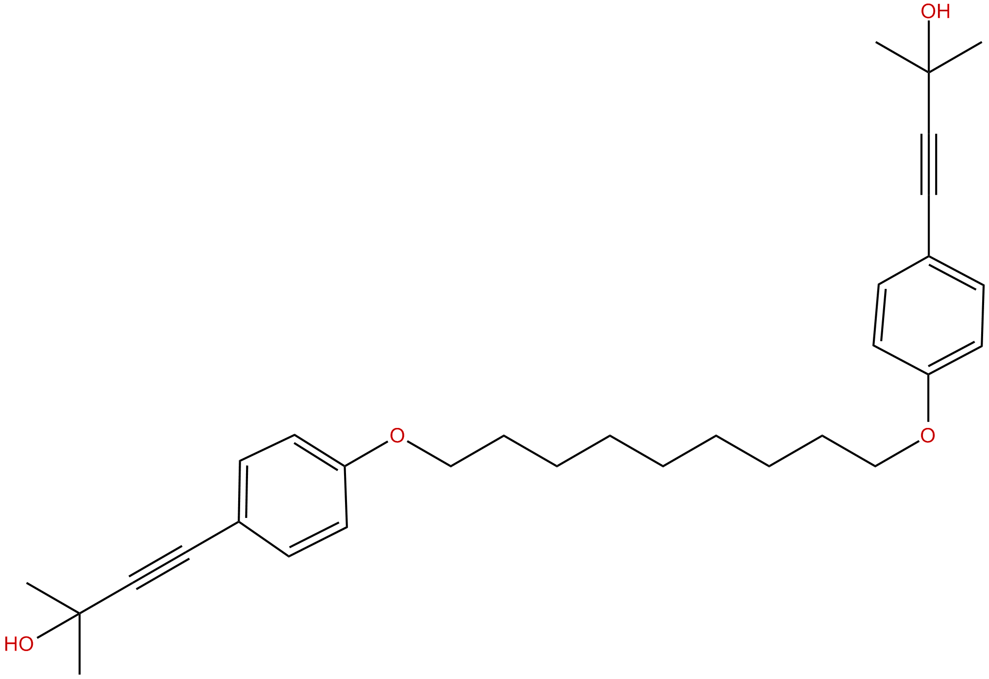 Image of 3-Butyn-2-ol, 4,4'-[1,9-nonanediylbis(oxy-4,1-phenylene)]bis*2-methyl-