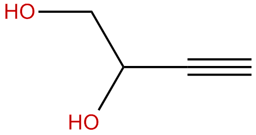 Image of 3-butyne-1,2-diol