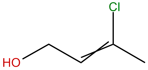 Image of 3-chloro-2-buten-1-ol
