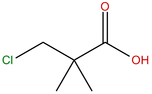 Image of 3-chloro-2,2-dimethylpropanoic acid