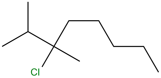 Image of 3-chloro-2,3-dimethyloctane