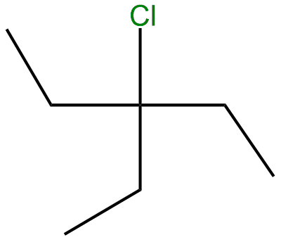 Image of 3-chloro-3-ethylpentane