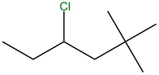 Image of 3-chloro-5,5-dimethylhexane