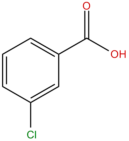 Image of 3-chlorobenzoic acid