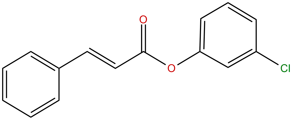 Image of 3-chlorophenyl cinnamate