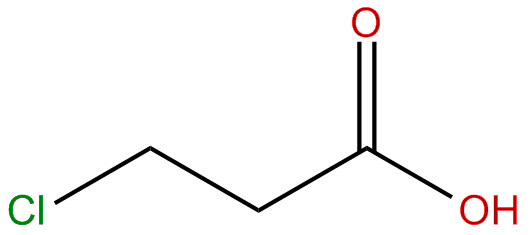 Image of 3-chloropropionic acid