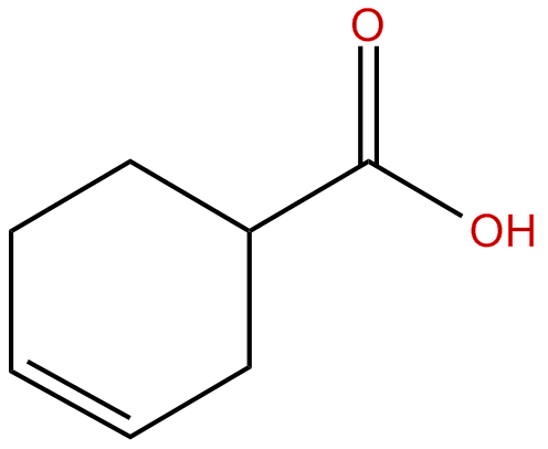 Image of 3-cyclohexene-1-carboxylic acid