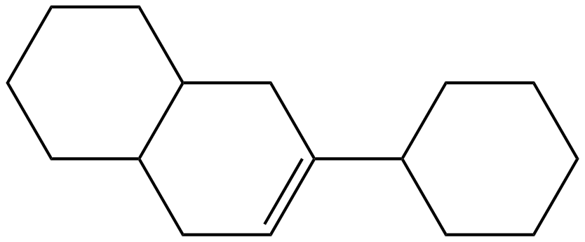 Image of 3-cyclohexylbicyclo[4.4.0]-3-dodecene
