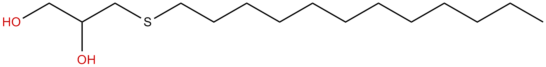 Image of 3-dodecylthio-1,2-propanediol