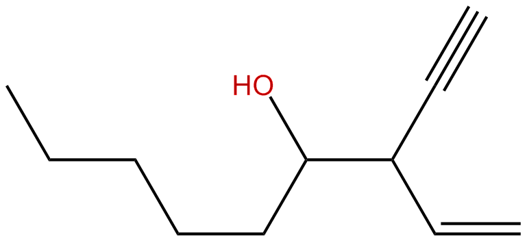 Image of 3-ethenyl-1-nonyn-4-ol