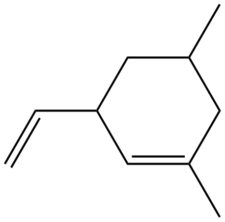 Image of 3-ethenyl-1,5-dimethylcyclohexene