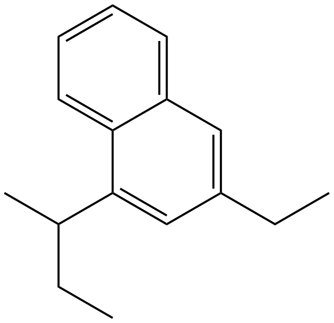 Image of 3-ethyl-1-(1-methylpropyl)naphthalene
