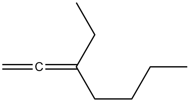 Image of 3-ethyl-1,2-heptadiene