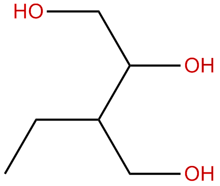 Image of 3-ethyl-1,2,4-butanetriol