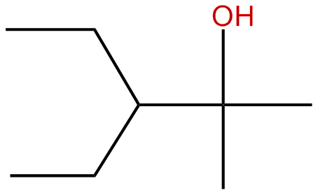 Image of 3-ethyl-2-methyl-2-pentanol