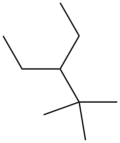 Image of 3-ethyl-2,2-dimethylpentane
