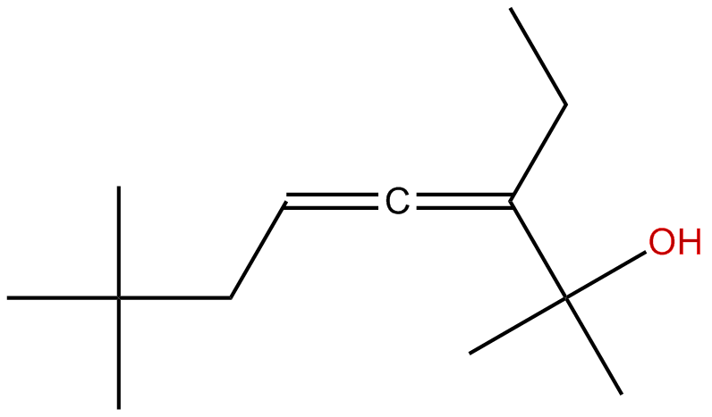 Image of 3-ethyl-2,7,7-trimethyl-3,4-octadien-2-ol