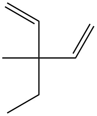 Image of 3-ethyl-3-methyl-1,4-pentadiene