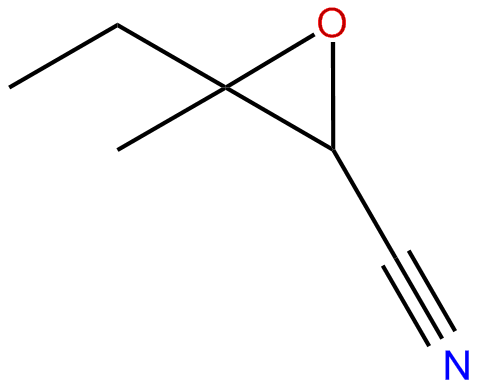 Image of 3-ethyl-3-methyl-oxiranecarbonitrile
