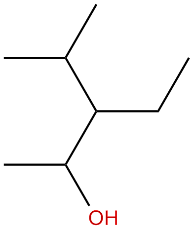 Image of 3-ethyl-4-methyl-2-pentanol