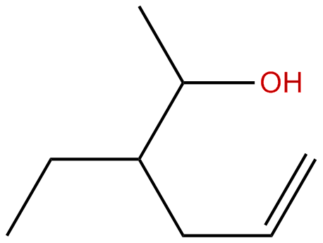 Image of 3-ethyl-5-hexen-2-ol