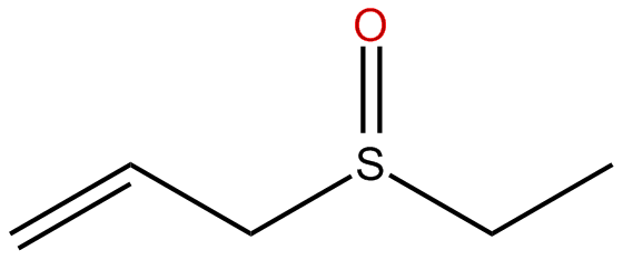 Image of 3-Ethylsulphinyl-1-propene