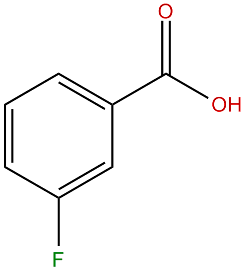 Image of 3-fluorobenzoic acid