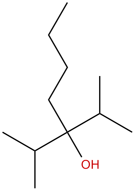 Image of 3-heptanol, 2-methyl-3-(1-methylethyl)-