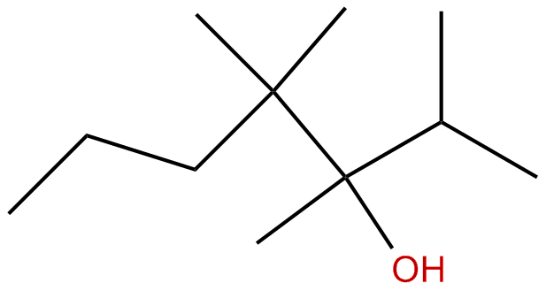 Image of 3-heptanol, 2,3,4,4-tetramethyl-