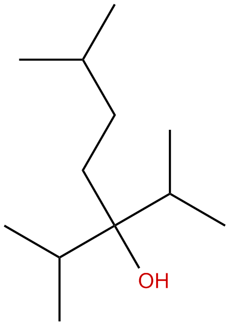 Image of 3-heptanol, 3-isopropyl-2,6-dimethyl-