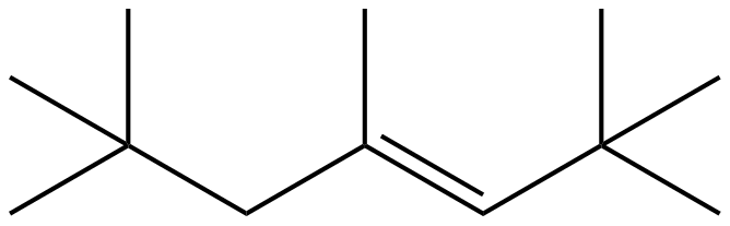Image of 3-heptene, 2,2,4,6,6-pentamethyl-, (E)-