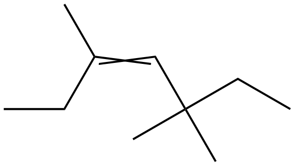 Image of 3-heptene, 3,5,5-trimethyl-